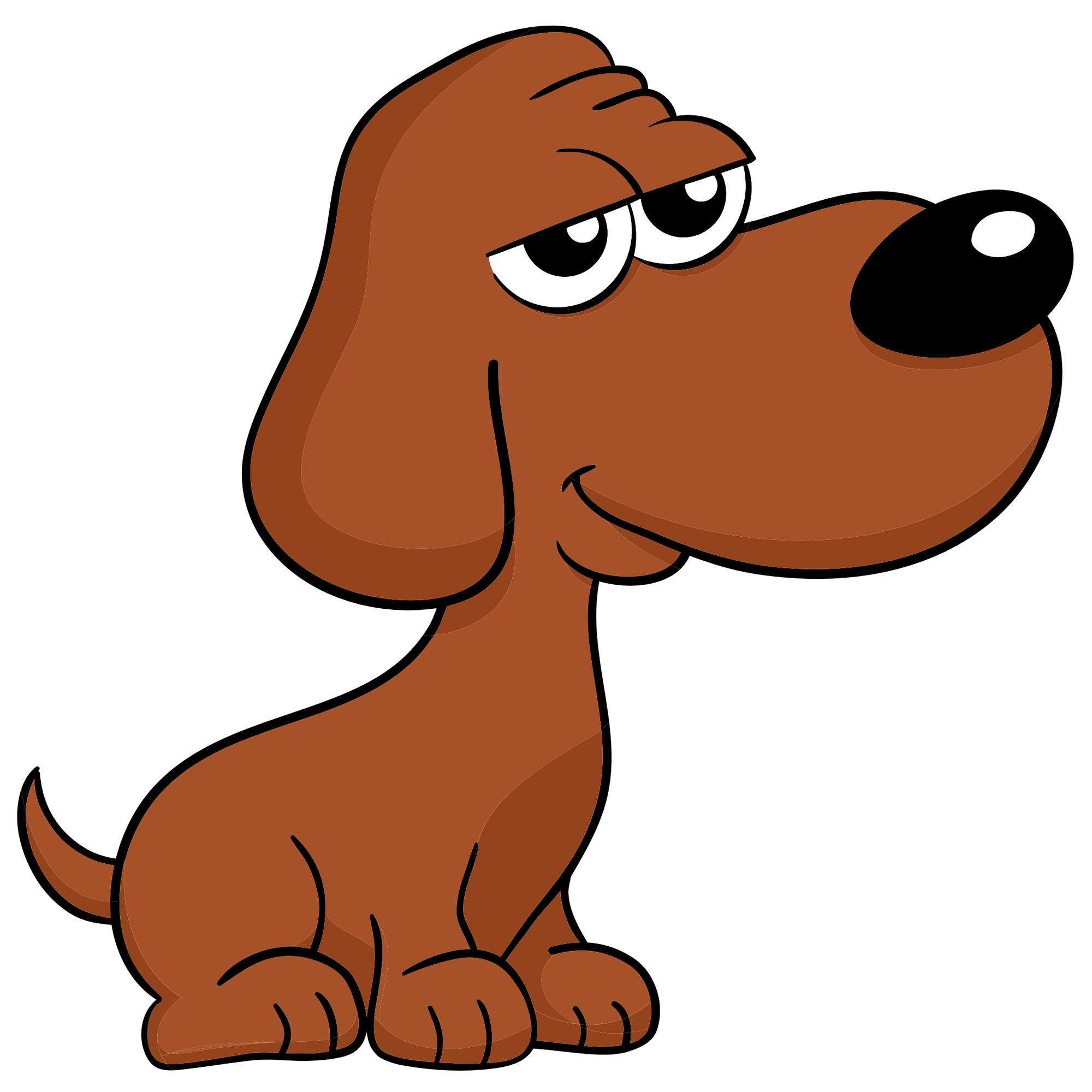 Brown Dog I.T. cartoon mascot